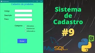 Sistema de Cadastro de Produtos com Python e MySQL #9 - Final