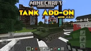 How To Get Tanks In MCPE! + Install Link! -He Blew Up KFC!!!-MCPE v1.0.3+ -Minecraft: Pocket Edition
