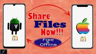 Transfer files between iPhone and Android phones.