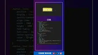 Button Bar #codewave #html #css