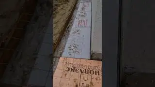 Утепленная отмостка. Отмостка.