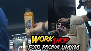 Workshop foto dan video produk UMKM Cilacap bersama JNE dan Smartfren Community