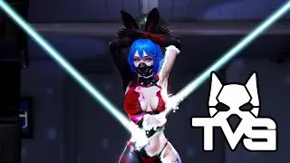 Cyber Bunny Strip Dance