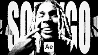 How to create Grunge Effect with Text Animation in After Effects (Tutorial)