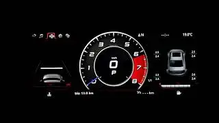 AS-791E virtual cockpit in Sport Mode