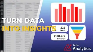 Zoho Analytics Tutorial and Training || Working with Zoho CRM Data