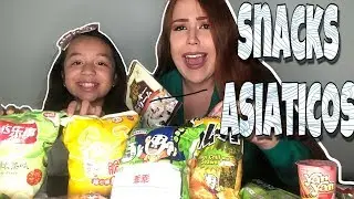 PROBANDO DULCES ASIATICOS CON MI PRIMA DE 9 AÑOS!! | NORI