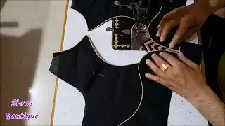 Very Easy And Beautiful Blouse Back Neck Design Cutting And Stitching with Shree Boutique