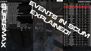 Events in SCUM Explained! A quick video what events are all about! 