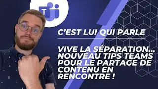 Vive la séparation avec Microsoft Teams🚀 c’est nouveau c’est tout beau 🤩 Comment faire?
