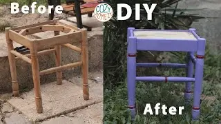 DIY Chair Makeover -Trash to Treasure - Furniture Flip