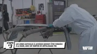 Préparer le Plastique Nu pour le Revêtement de Protection RAPTOR ?