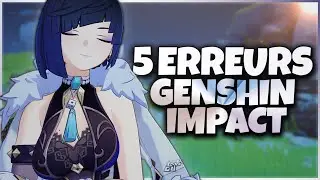 5 MISTAKES TO AVOID FOR A GOOD START IN GENSHIN IMPACT (they can ruin your account) ⚠️