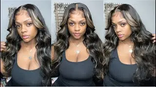 A summer must-have😍| Highlights And Fluffy Hair Install | Unice Hair