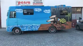 KARAVAN YAPIMI - 22   TOSPİK'E GRAFİTY YAPTIRDIK 😎😎