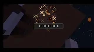 jogando minecraft um bloco