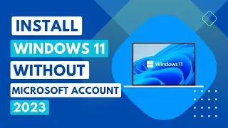 Install Windows 11 without Microsoft account & Internet / 2023 / Explained in Sinhala