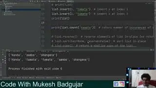 Tut:5 Python List | List Functions | Khandeshi Python Tutorial | Learn Python in Ahirani
