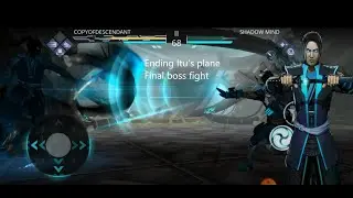 Shadow fight 3 | Walkthrough 39 | Beating Shadow mind | Ending Itu's plane