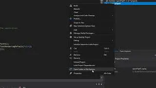 QuickTip: Visual Studio -  Save Folders and Projects