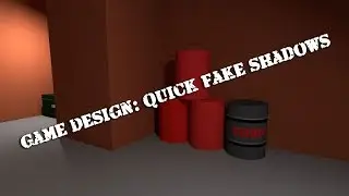 Quick Fake Shadows for games