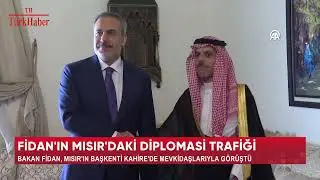 FİDAN'IN MISIR'DAKİ DİPLOMASİ TRAFİĞİ