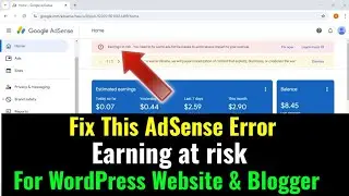 Earnings at risk - You need to fix some ads.txt file issues to avoid severe impact to your revenue.