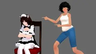 [MMD] When it's time to give your friend head pats