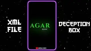 PYAR HUA TO SHAADI KAROGE ❤️‍🔥😪NEW XML FILE 🎟️✨ TREND XML VIDEO 📸😌 @Aritra_Editz_