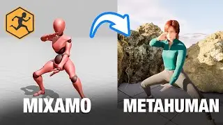 Cómo importar animaciones de Mixamo a MetaHuman🔥MUY FACIL en 2024🔥 Animar Metahuman usando Mixamo  🔥