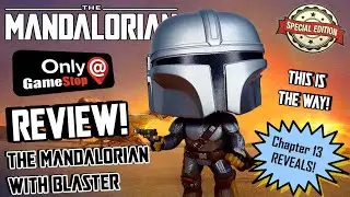 The Mandalorian with Blaster Funko Pop! Review 🔫💥