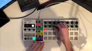 Crockett’s Theme (Synthwave Remix) | Arturia Beatstep Pro Performance