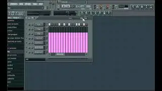 Channel Windows & Step Sequencer - FL Studio 7