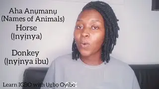 Learn IGBO language NOW | Animal Vocabulary | Learn IGBO with Ugbo Oyibo