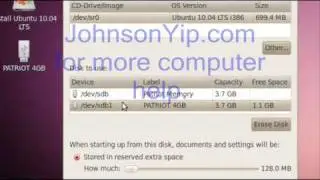 Make Startup bootable USB Ubuntu Linux 10.04  flash drive in Oracle Virtual Box