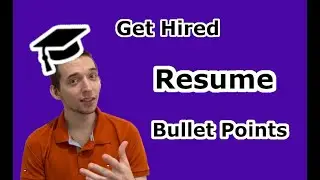 How to Write Irresistible Resume Bullet Points -- Resume Tips -- From Academia to Industry