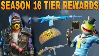 SEASON 16 TIER REWARDS AND MANY MORE | PUBG MOBILE