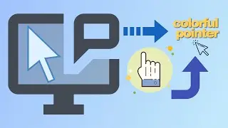 HOW to highlight mouse pointer in windows 10|without software|