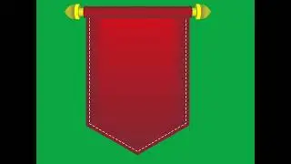 Roll Flag Vector single side - FiazKhadmi
