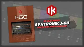 🚨IK Multimedia J-60 - Synth baseado no Juno 60 GRÁTIS POR TEMPO LIMITADO