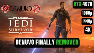 Star Wars Jedi Survivor RTX 4070 & i5 12400F | Testing Star Wars Jedi Survivor Without DENUVO