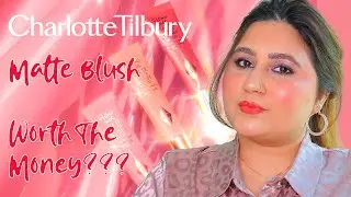 Charlotte Tilbury Pillow Talk Liquid Matte Blushes Review & First Impressions l Sharo Khan