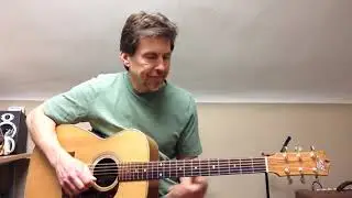 It's My Life solo - Bon Jovi acoustic version tutorial by Bill Uhler
