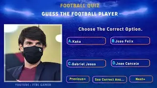 #1 Football/Soccer Quiz Be Like 😂