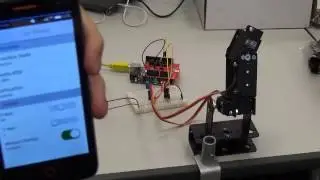 CatTeaser prototype built with Flame and Arduino+BleShield