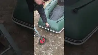 Эксплуатация колеса для лодки, носовой тележки "Контроль+"