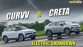 Tata Curvv EV Vs Hyundai Creta EV | Which Electric C-SUV Should You Buy? | EV Comparo