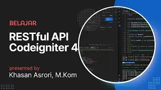 Tutorial Codeigniter 4 RESTful API (Bahasa Indonesia)