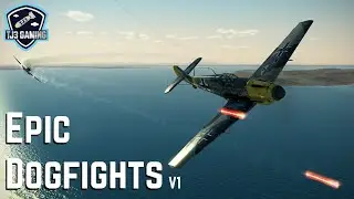 Epic Low Level Dogfight Highlights! World War II Combat Flight Simulator IL2 Sturmovik Great Battles