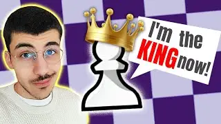 This Crazy game ended with a PAWN CHECKMATE !!!